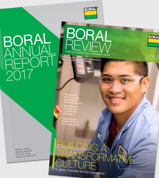 Boral Annual Report and Boral Review 2017